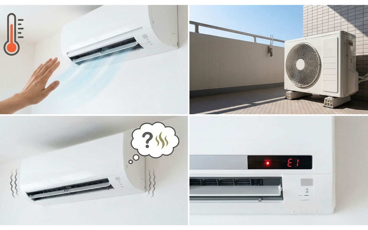 Máy lạnh không lạnh chỉ quạt có nhiều nguyên nhân và cách khắc phục tại nhà