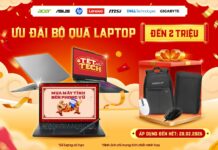 Mua laptop đầu năm, nhận quà hấp dẫn: Ưu đãi phụ kiện lên đến gần 2 triệu đồng tại Phong Vũ