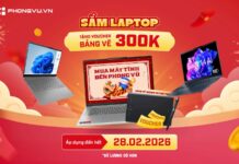 Mua laptop nhận ngay coupon 300.000đ mua bảng vẽ Wacom Sắm laptop tặng voucher mua wacom