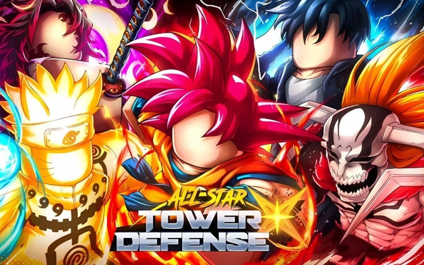 All Star Tower Defense trên Roblox cho phép người chơi xây dựng đội hình từ các nhân vật anime quen thuộc