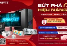 Bứt Phá Hiệu Năng, Rinh Quà Xứng Tầm Cùng Gigabyte Tại Phong Vũ Bứt Phá Hiệu Năng, Rinh Quà Xứng Tầm Cùng Gigabyte Tại Phong Vũ