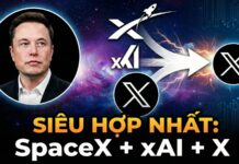 Elon Musk công bố thương vụ hợp nhất SpaceX, xAI và X Elon Musk công bố thương vụ hợp nhất SpaceX, xAI và X