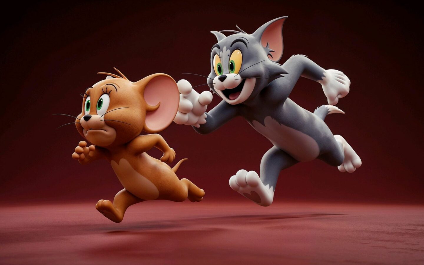 Tom đuổi Jerry chạy trốn tạo khoảnh khắc hài hước