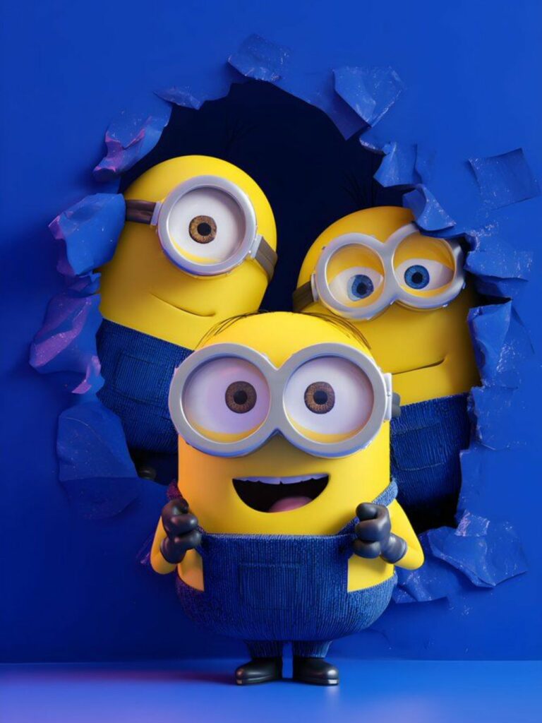 Minions phá tường xuất hiện cực kỳ vui