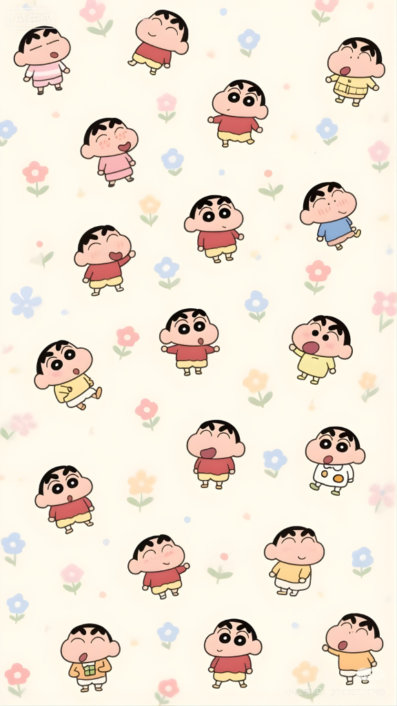 Hình nền Shin cute 