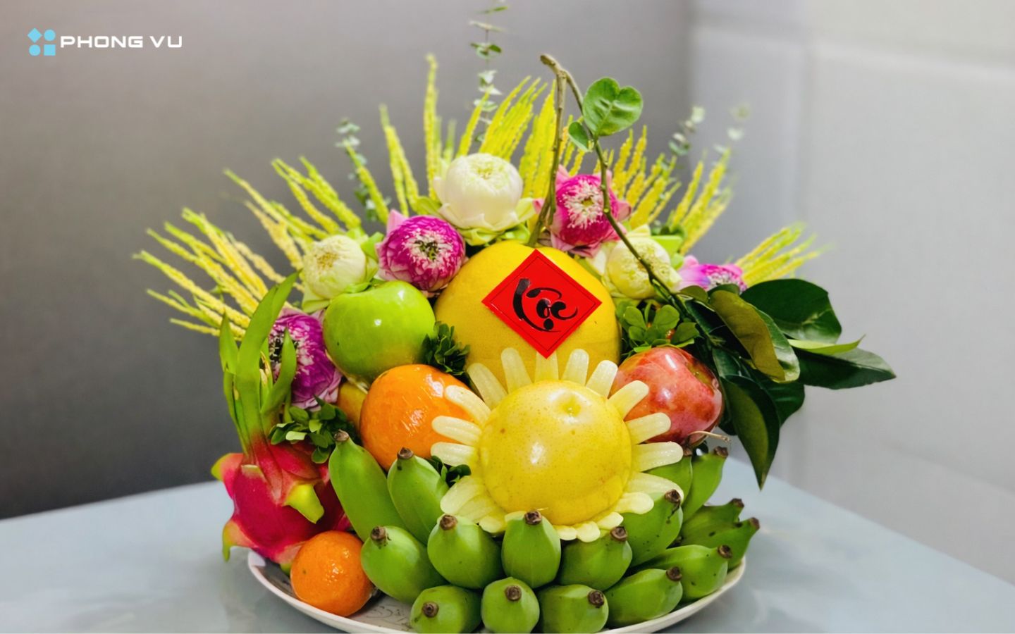 Mâm ngũ quả ngày Tết gồm những gì? Ý nghĩa và cách bày đẹp 10 Ngũ quả sum vầy, đón Tết an khang