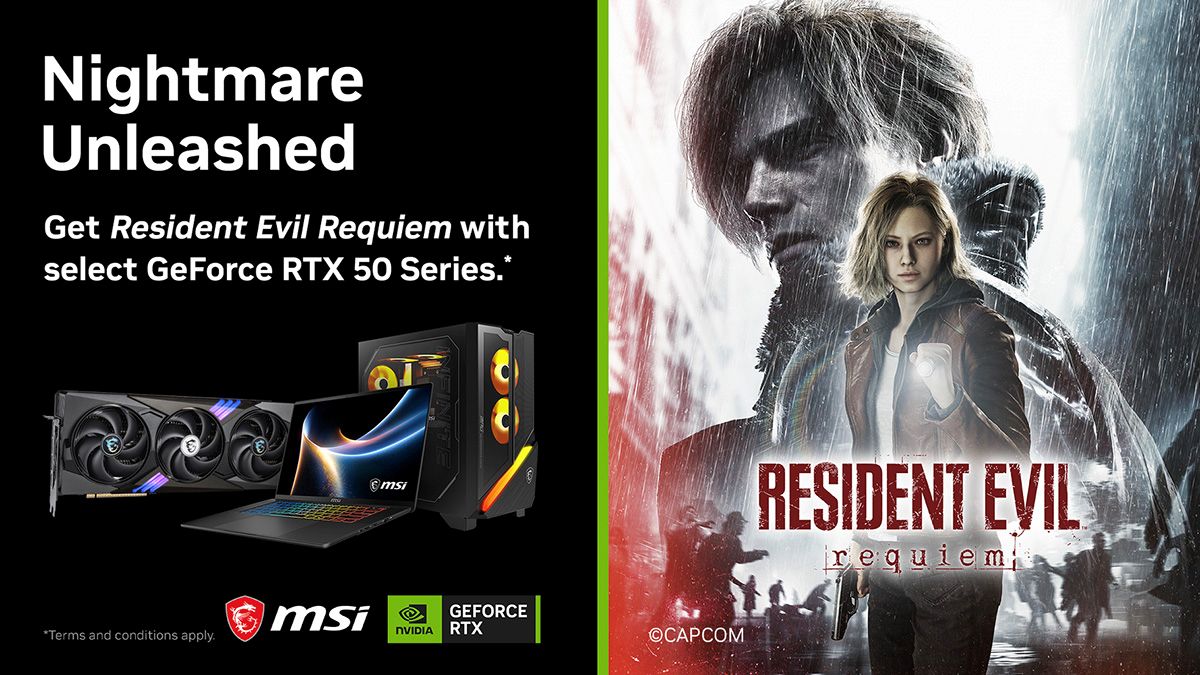 Nhận Ngay Code Game Resident Evil Requiem Khi Mua Laptop MSI RTX 50 Series