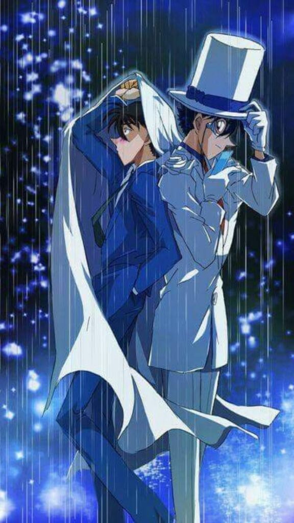 Kaito Kid xuất hiện cùng Kudo Shinichi giữa ánh sao