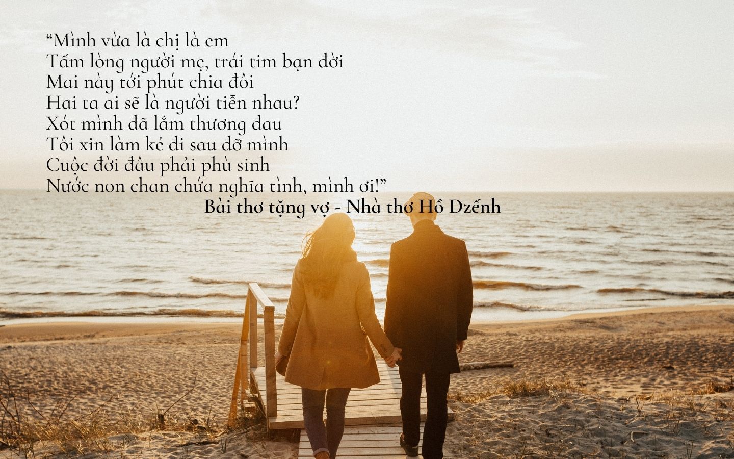 80+ lời chúc 8/3 cho vợ ngọt ngào, lãng mạn và ý nghĩa nhất 8 Bài thơ “Bài hát tặng vợ" thay lời chúc 8/3 cho vợ