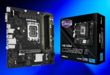 ASRock ra mắt H610M Combo II: Bo mạch chủ độc đáo hỗ trợ DDR4 và DDR5 ASRock lặng lẽ ra mắt H610M COMBO II; Bo mạch chủ thứ hai có khe cắm DIMM DDR4 và DDR5.