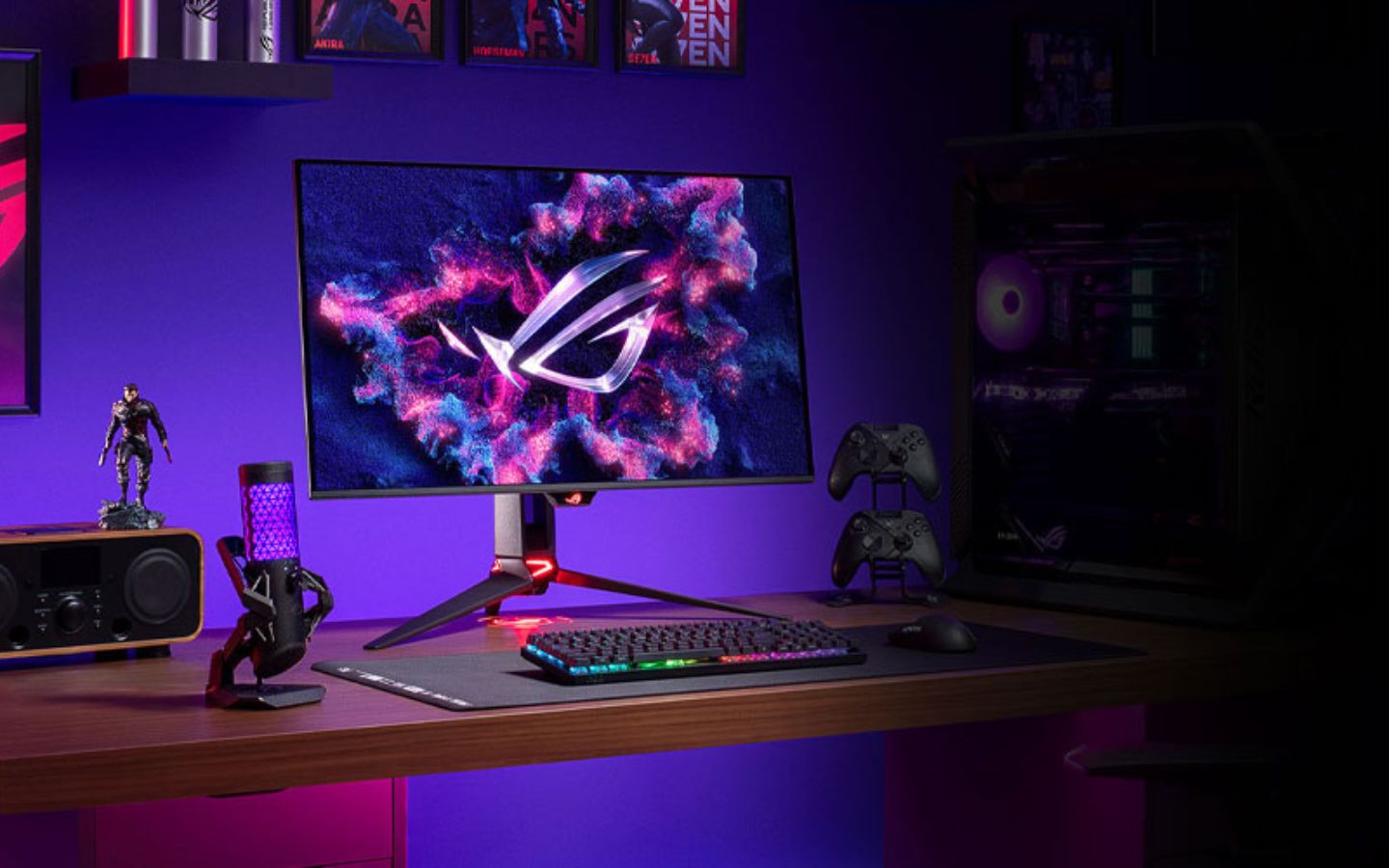 Asus ROG Swift PG32UCDM3 mang lại trải nghiệm chơi game tuyệt vời với hình ảnh lớn