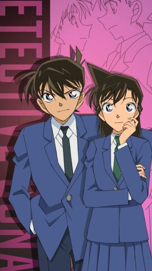 Shinichi và Ran trong khoảnh khắc đầy cảm xúc