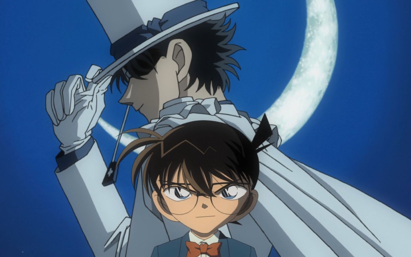 Conan và Kaito Kid trong màn đấu trí