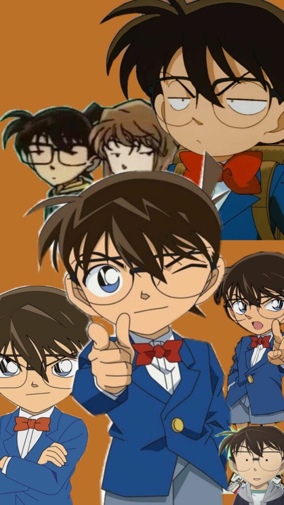 Nhiều biểu cảm Conan chibi đáng yêu vui nhộn