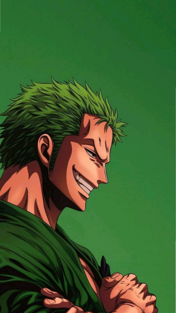 Zoro nở nụ cười tự tin toát lên khí chất mạnh