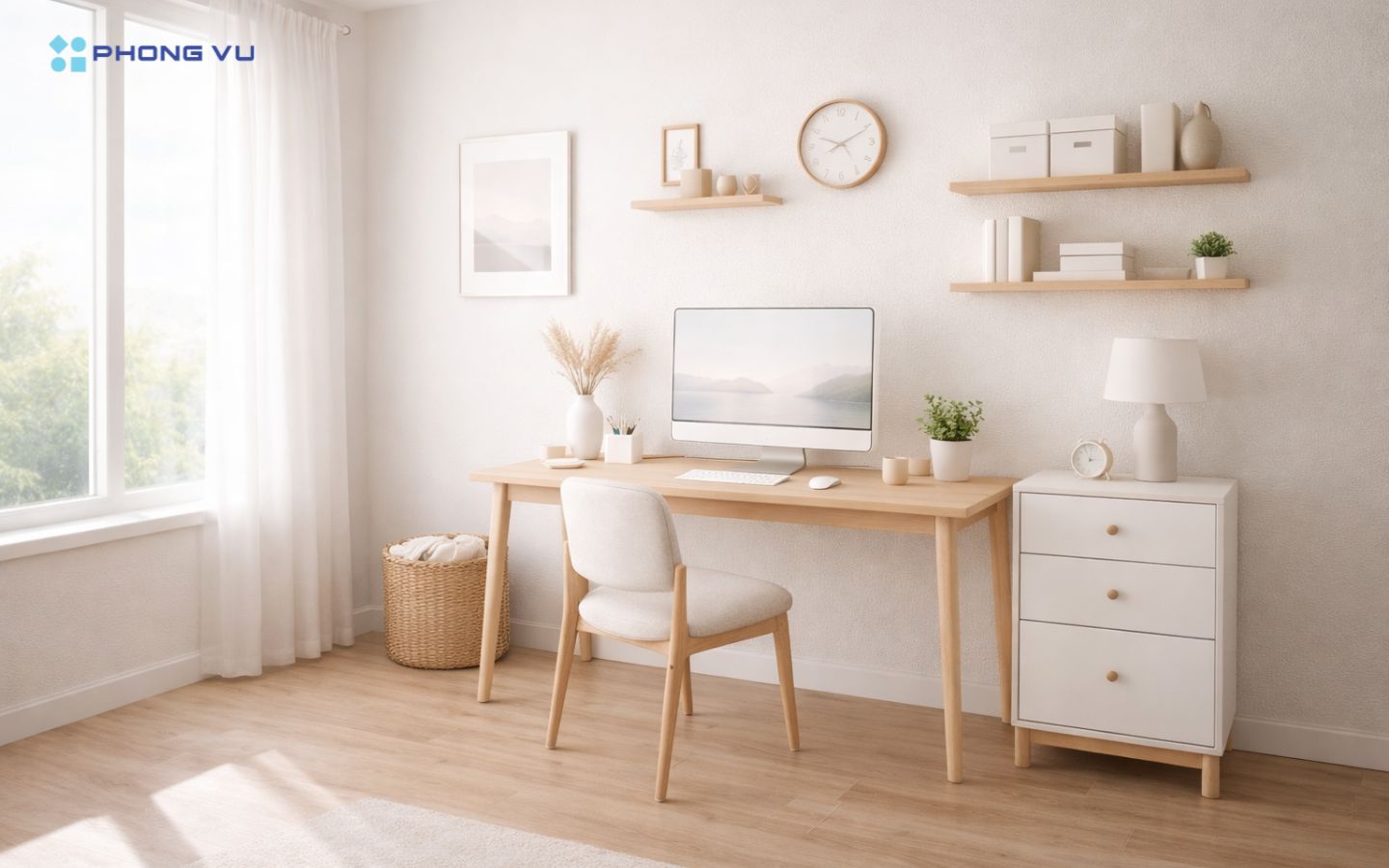 70+ Ý tưởng setup góc làm việc tối giản, đẹp mắt 6 Góc làm việc minimal phong cách Hàn Quốc nhẹ nhàng, tinh tế