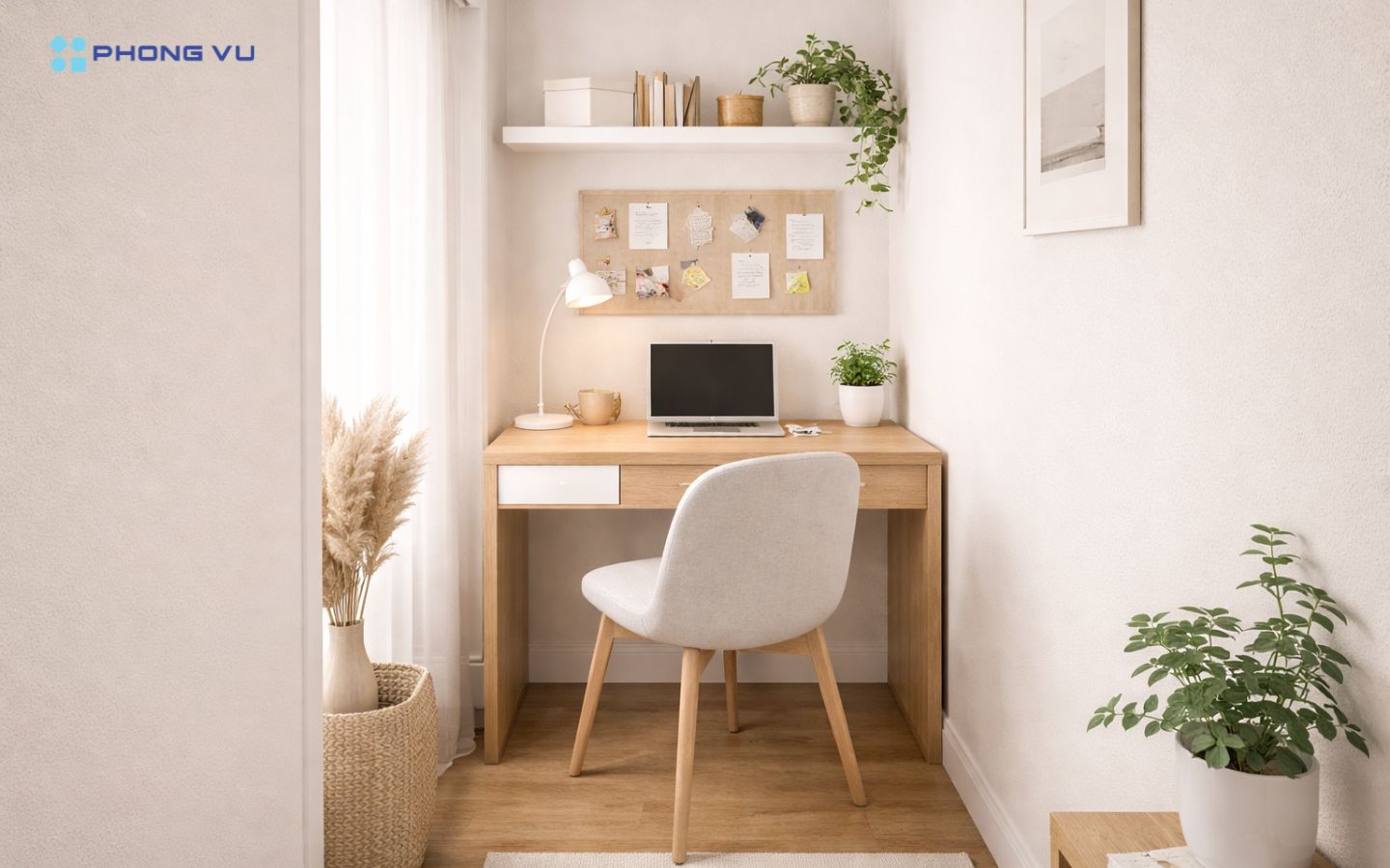 70+ Ý tưởng setup góc làm việc tối giản, đẹp mắt 7 Setup góc làm việc cho phòng diện tích hẹp