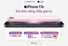 Sở hữu iPhone 17e với ưu đãi trả góp 3 không tại Phong Vũ Sở hữu iPhone 17e với ưu đãi trả góp 3 không tại Phong Vũ