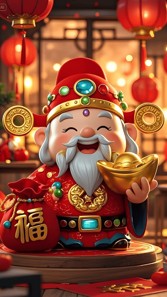 Hình nền Thần Tài full HD 