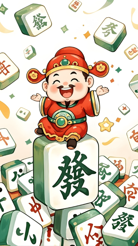 Hình nền chibi Thần Tài sắc nét