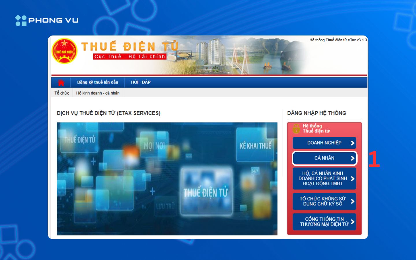 Hướng dẫn tra cứu nợ thuế TNCN 2026 chi tiết nhanh chóng 2 Đăng nhập hệ thống Thuế điện thoại bằng tài khoản cá nhân