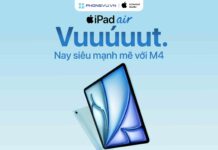 Mua iPad Air M4 tại Phong Vũ nhận ưu đãi quà tặng đến 1.3 triệu đồng Combo quà tặng cực hời