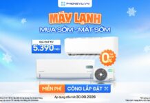 Mua máy lạnh tại Phong Vũ – Miễn phí công lắp đặt và ưu đãi giảm đến 300K Miễn phí công lắp đặt khi mua máy lạnh tại Phong Vũ, áp dụng tại TP.HCM, Hà Nội và Đà Nẵng