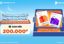 Sở hữu Microsoft 365 giá tốt tại Phong Vũ Ưu đãi phần mềm Microsoft 365 tại Phong Vũ