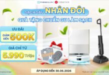 Ưu đãi mở bán Roborock – Nhận ngay voucher và quà tặng Ưu đãi mở bán Roborock – Nhận voucher và quà tặng ngay