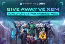 Trải Nghiệm VCT PACIFIC STAGE 1 Cùng Phong Vũ – Nhận Vé Và Quà Tặng Hấp Dẫn Trải Nghiệm VCT PACIFIC STAGE 1 Cùng Phong Vũ – Nhận Vé Và Quà Tặng Hấp Dẫn