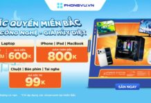 Đặc quyền miền Bắc: Tiệc công nghệ – Giá huỷ diệt Đặc quyền miền Bắc: Tiệc công nghệ - Giá huỷ diệt