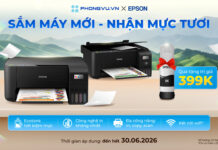 Ưu đãi mới cho máy in Epson với mực in đi kèm Ưu đãi mới cho máy in Epson với mực in đi kèm