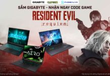 Sắm laptop GIGABYTE Gaming nhận ngay code game Resident Evil Requiem Sắm laptop GIGABYTE Gaming nhận ngay code game Resident Evil Requiem