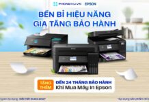 Tăng quyền lợi bảo hành khi sở hữu máy in Epson Tăng quyền lợi bảo hành khi sở hữu máy in Epson