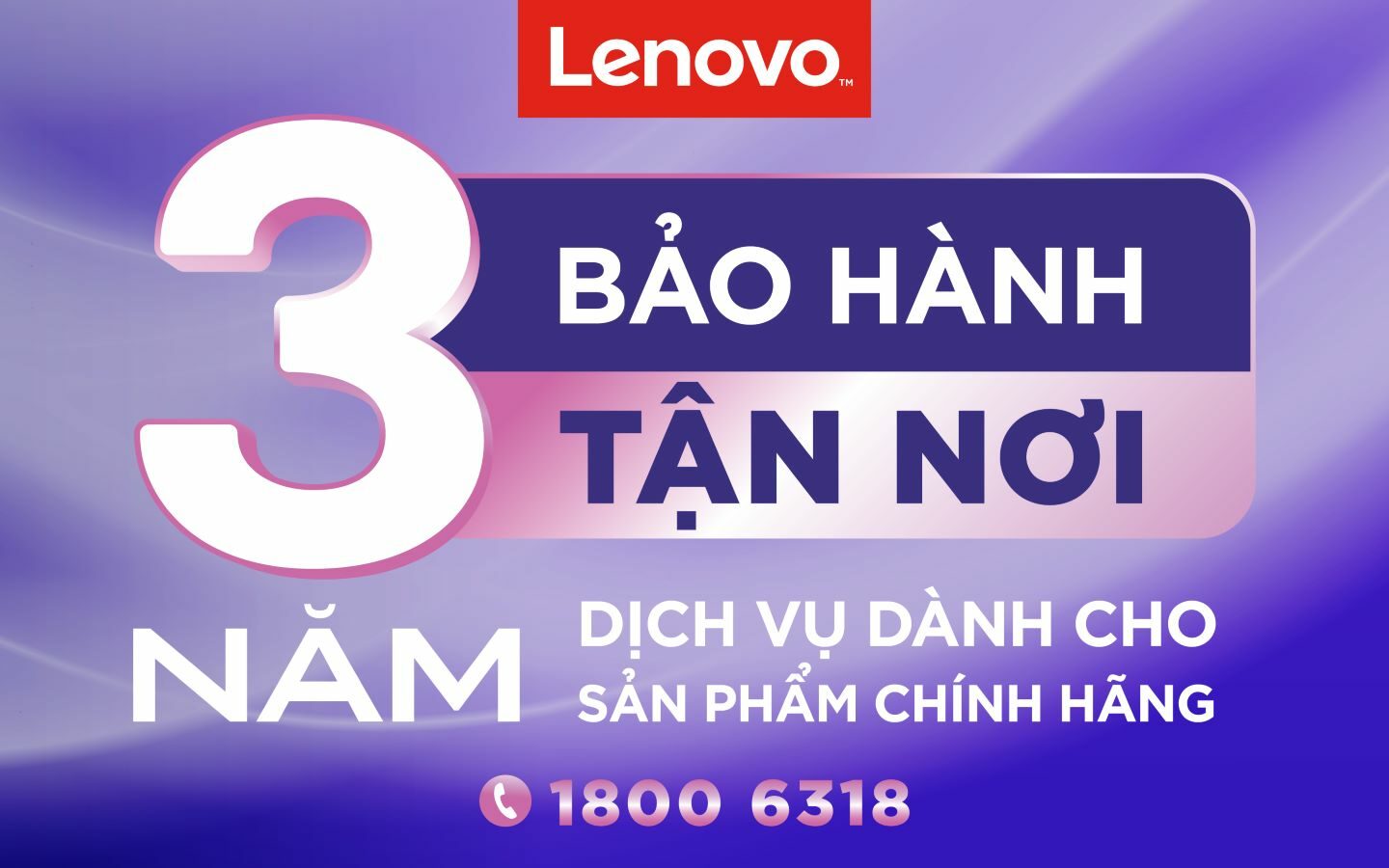 Bảo hành tận nơi khi mua sản phẩm Lenovo tại Phong Vũ