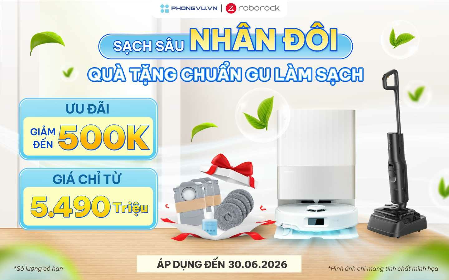 Ưu đãi mở bán Roborock – Nhận ngay voucher và quà tặng 1 Ưu đãi mở bán Roborock – Nhận ngay voucher và quà tặng