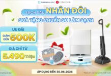 Ưu đãi mở bán Roborock – Nhận ngay voucher và quà tặng Ưu đãi mở bán Roborock – Nhận ngay voucher và quà tặng