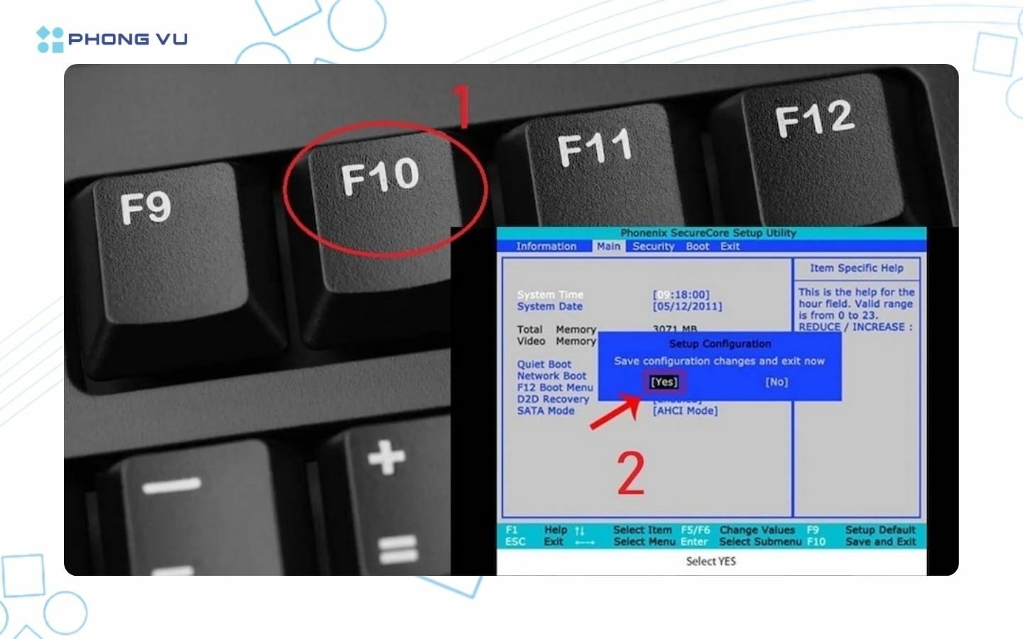 Cách check mainboard đơn giản, nhanh chóng trên Windows 10, 11 15 Khởi động vào BIOS/UEFI