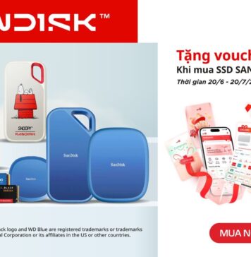 Mua SSD SanDisk – Nhận ngay Voucher Got It lên đến 300K tại Phong Vũ Mua SSD SanDisk nhận ngay Voucher Got It 300K