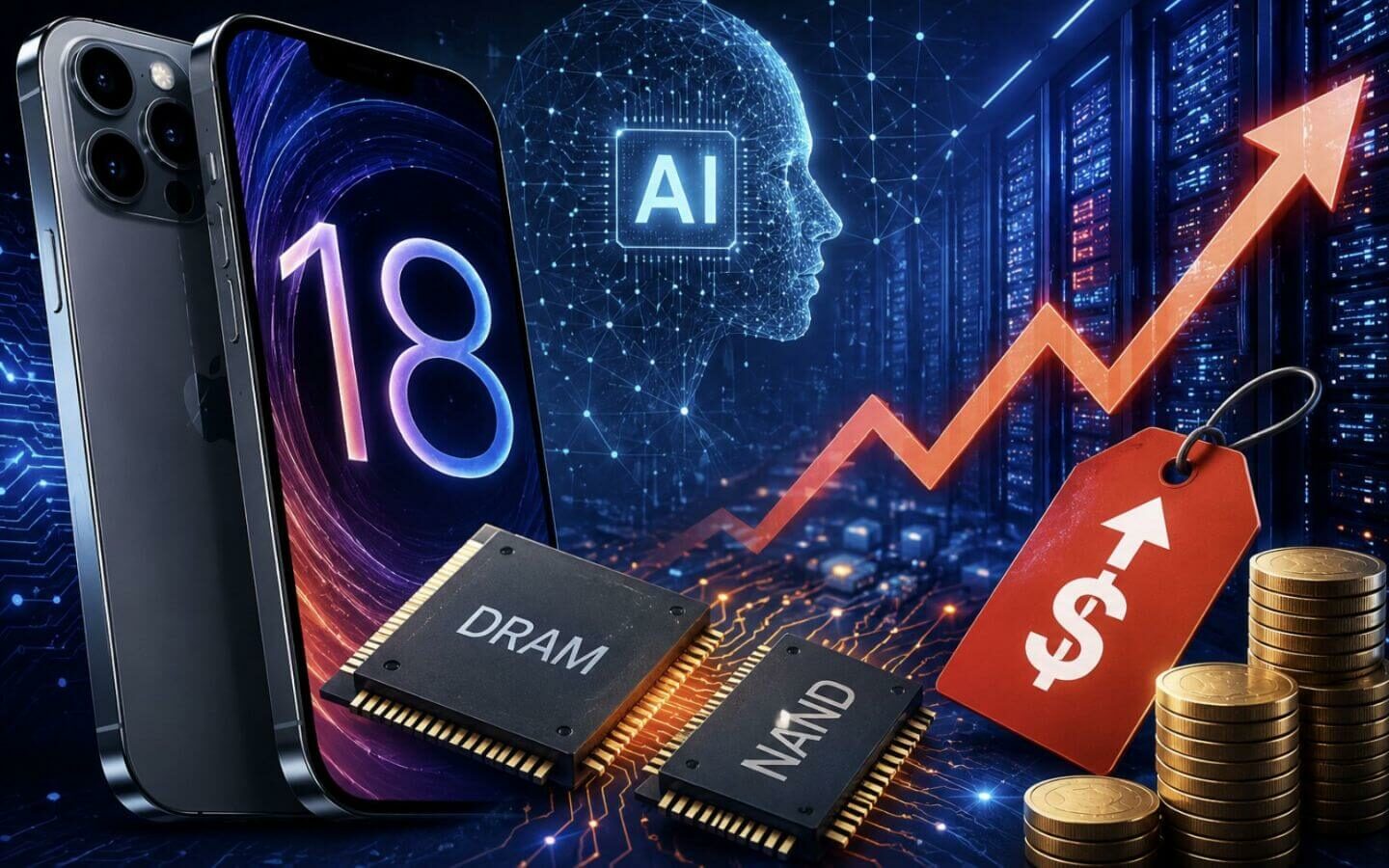Cơn khát chip nhớ bùng nổ trên toàn cầu dưới làn sóng AI 7 Người dùng sẽ phải chấp nhận mua các sản phẩm công nghệ với mức giá cao trong thời gian tới