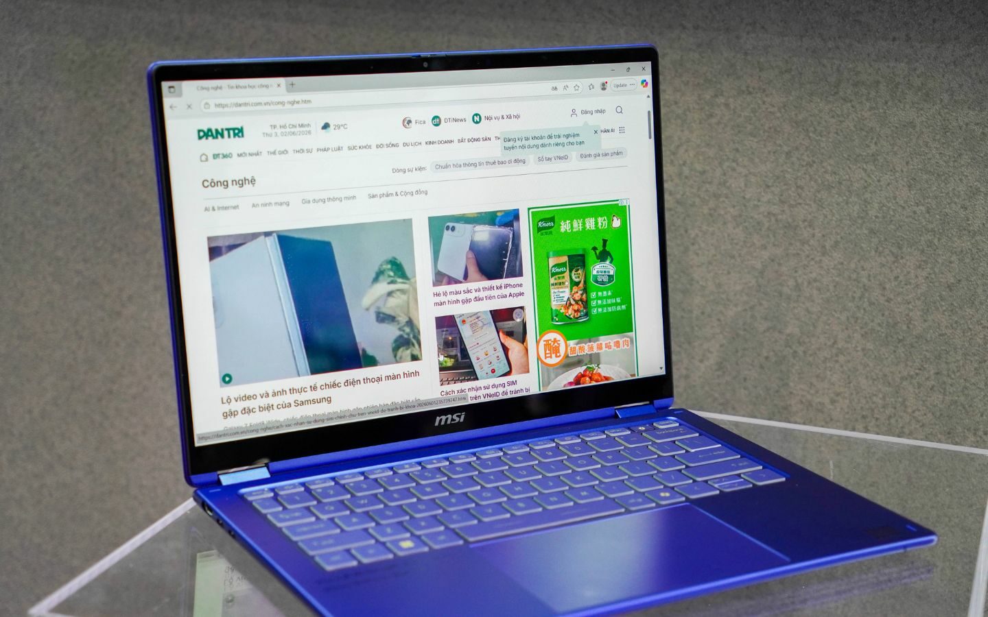 COMPUTEX 2026: MSI ra mắt laptop AI phiên bản Van Gogh, mặt lưng tái hiện tranh sơn dầu nổi 2 msi ra mat laptop ai phien ban van gogh 2