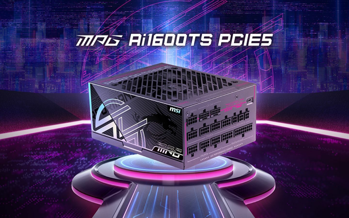 Bộ nguồn MPG Ai TS Series tích hợp công nghệ GPU Safeguard+ độc quyền của MSI