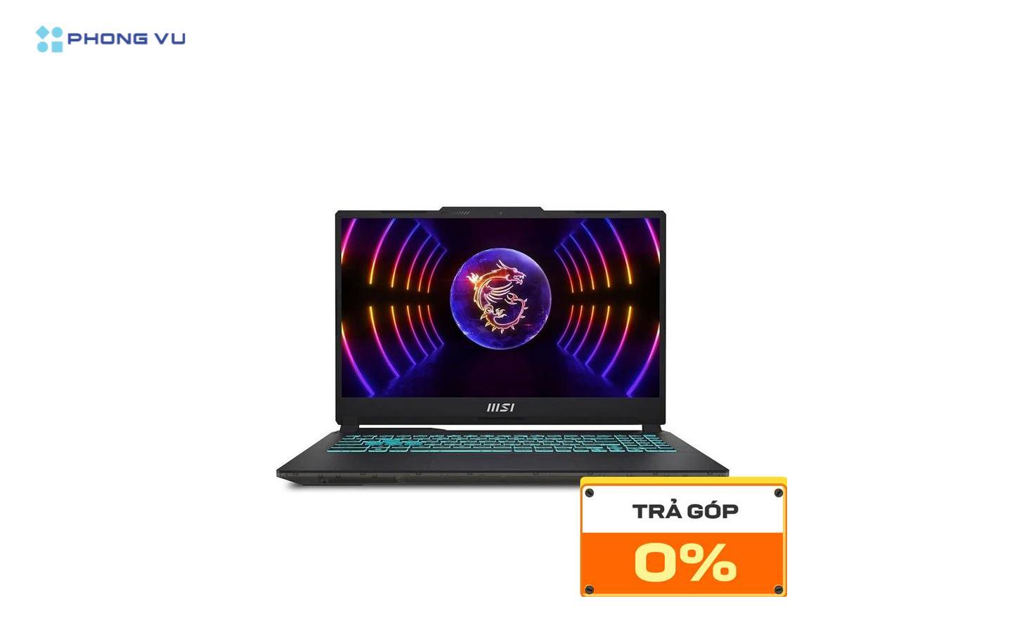Laptop MSI Cyborg 15 A13UC-2088VN phong cách cyberpunk