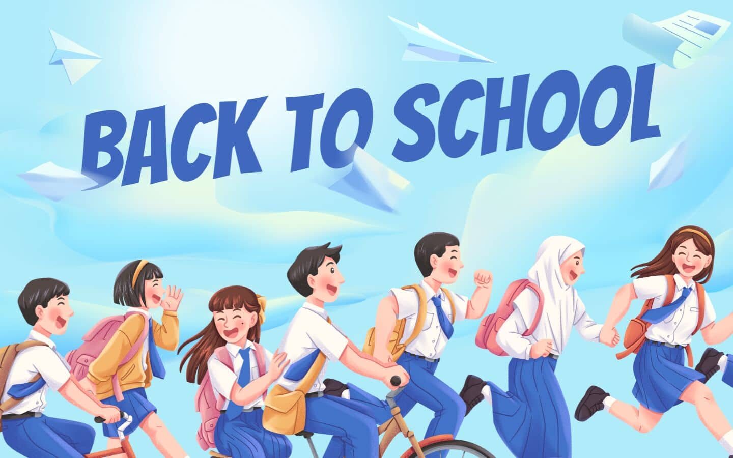 Tổng hợp Back To School Background 2026 Full HD, miễn phí 21 Back To School background cùng bạn bè đồng hành trên con đường đến trường mới
