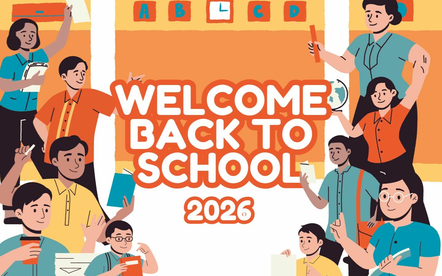 Tổng hợp Back To School Background 2026 Full HD, miễn phí 33 Back To School background cô giáo chào đón năm học mới 2026 với thông điệp nồng ấm