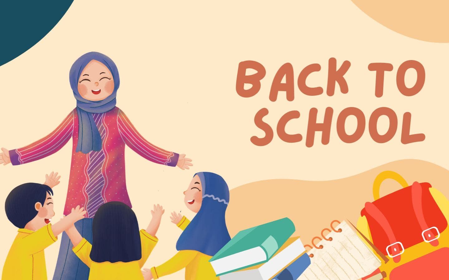 Tổng hợp Back To School Background 2026 Full HD, miễn phí 34 Nụ cười hiền hậu của cô giáo tiếp thêm động lực cho trò