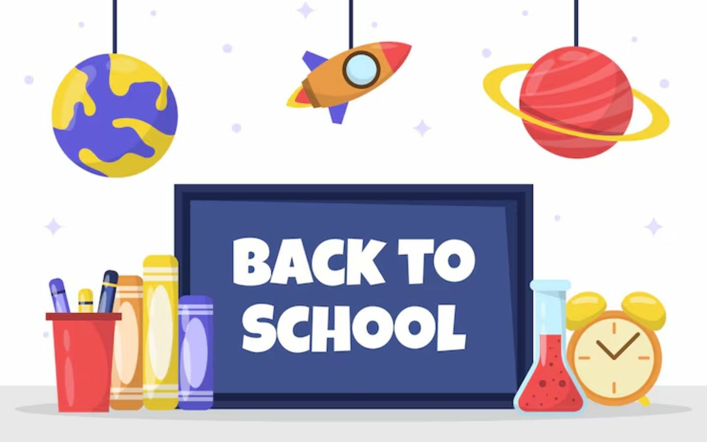 Tổng hợp Back To School Background 2026 Full HD, miễn phí 4 Màn hình máy tính hiện đại kích thích tư duy
