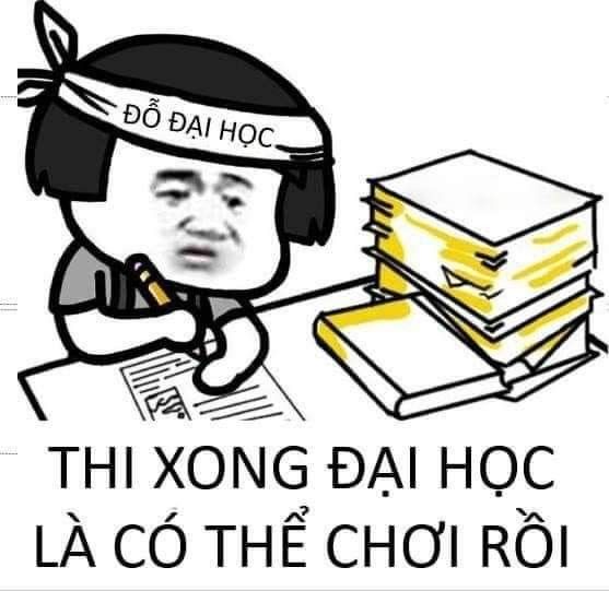 Thi xong vẫn chưa được nghỉ
