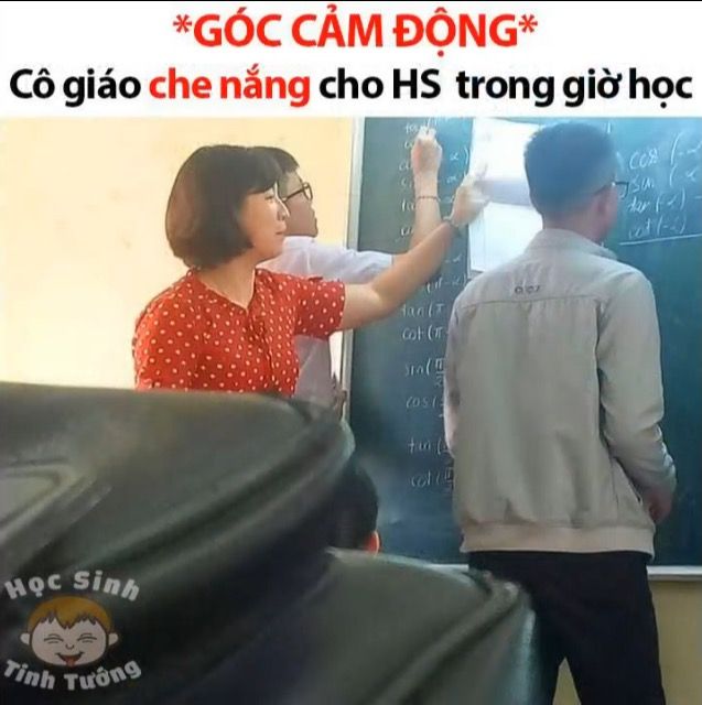 Khoảnh khắc ấm lòng ở lớp