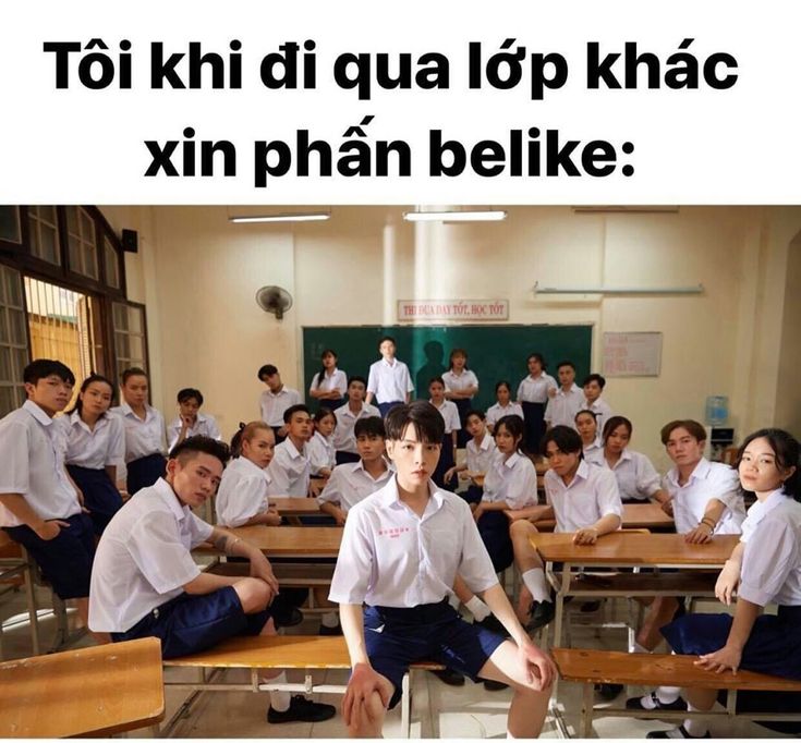Đi ngang lớp khác là muốn xin một chân
